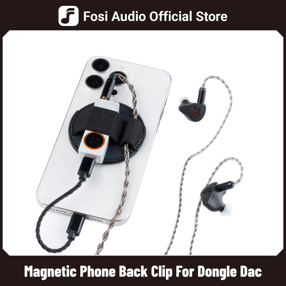 Mobile Phone Magnetic Back Clip Magnetic Dac holder For DS3/DS2 Dongle DAC/Wired IEM Earphones Mobile Phone Magnetic Back Clip Magnetic Dac holder For DS3/DS2 Dongle DAC/Wired IEM Earphones
