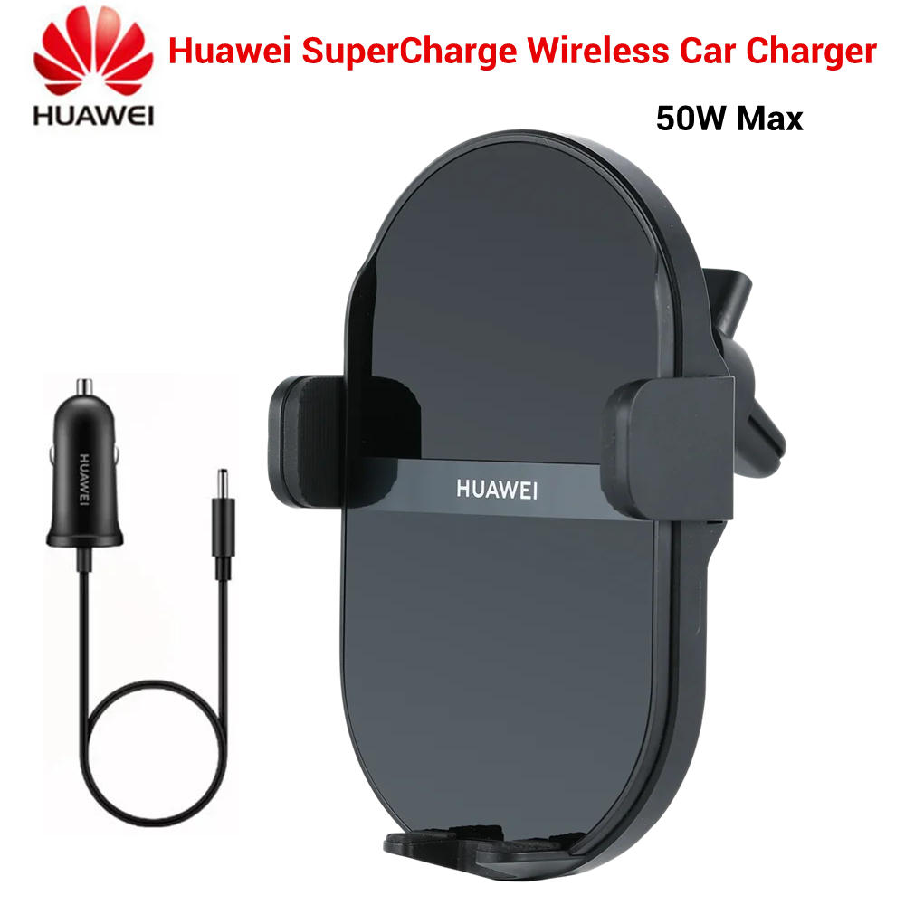 Huawei SuperCharge Wireless Car Charger 50W Max Intelligent Both Side Sensor Mounting Dual Charging 3D Cooling Fast Charger Huawei SuperCharge Wireless Car Charger 50W Max Intelligent Both Side Sensor Mounting Dual Charging 3D Cooling Fast Charger