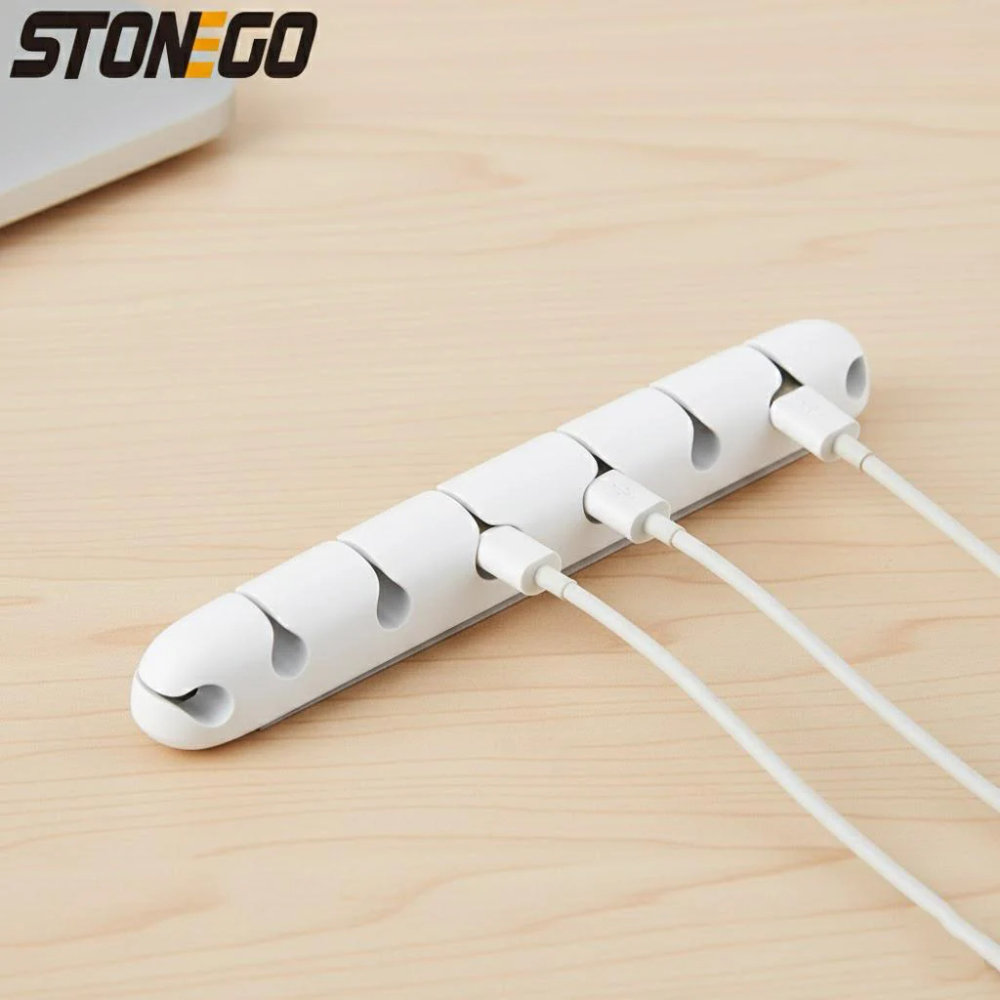 Multifunction Desktop USB Cable Organizer Wire Winder Silicone Tie Fixer Wire Management Organizer Multifunction Desktop USB Cable Organizer Wire Winder Silicone Tie Fixer Wire Management Organizer