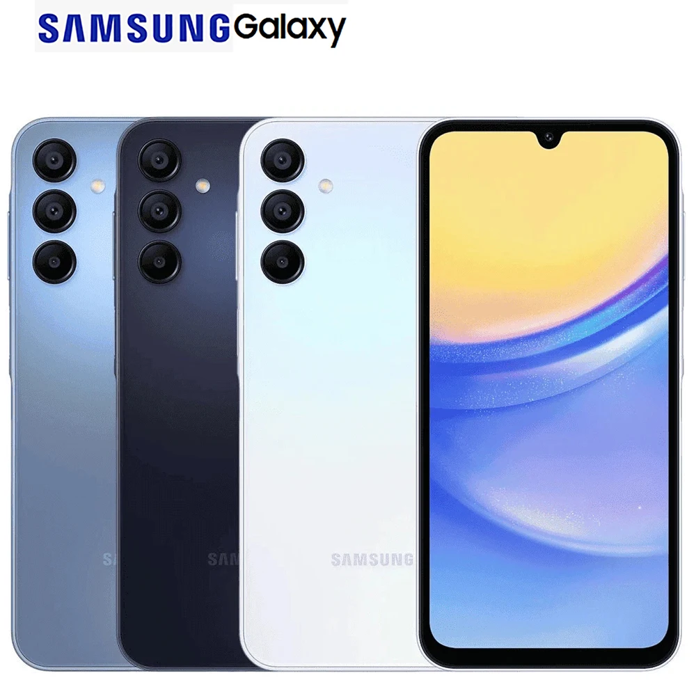 Samsung Galaxy A15 5G A156U Smart Android Phone 6.5-inch NFC Eight Core 50MP Samsung Smartphone US Edition 5000mAh 25W Unlocking