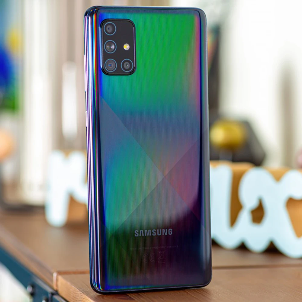 Samsung Galaxy A71 5G A716U Smart Android Phone 6.7-inch NFC Four Camera 64MP 4500mAh 25W Samsung US Edition 6GB+128GB Unlocking