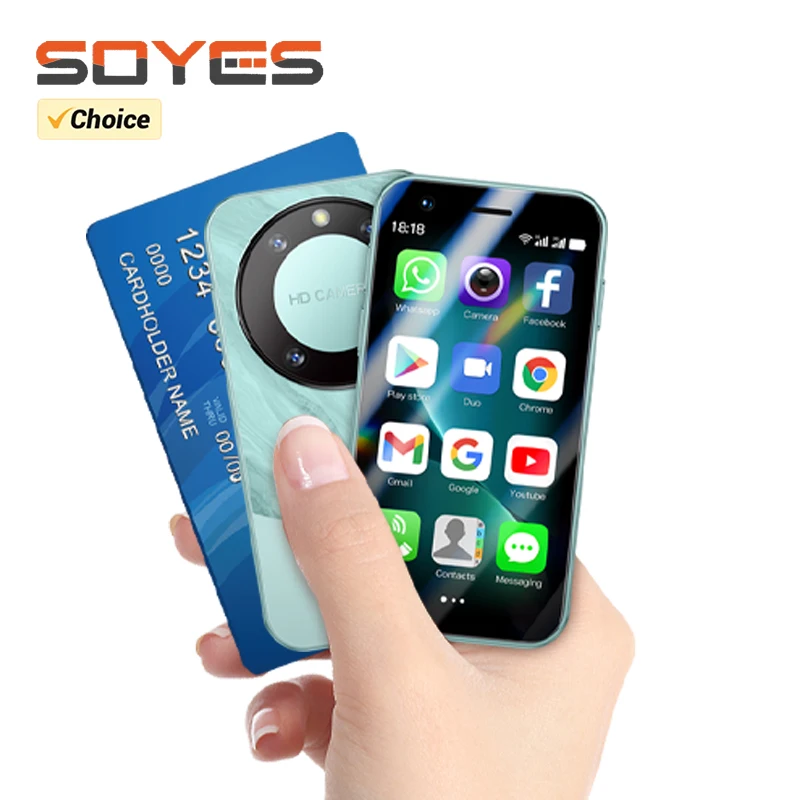 SOYES F8 Pro Max Mini Android8.1 Smartphone 3.0 Inch Display 1GB RAM 16GB ROM Dual SIM Standby Play Store 3G Network Small Phone SOYES F8 Pro Max Mini Android8.1 Smartphone 3.0 Inch Display 1GB RAM 16GB ROM Dual SIM Standby Play Store 3G Network Small Phone