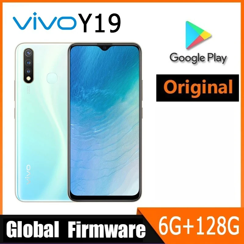 VIVO Y19 Smartphone 4G Global Firmware LTE 6GB 128GB MTK6765 Octa Core 13.0MP Fingerprint 5000mAh Android 9.0 Used Phone VIVO Y19 Smartphone 4G Global Firmware LTE 6GB 128GB MTK6765 Octa Core 13.0MP Fingerprint 5000mAh Android 9.0 Used Phone