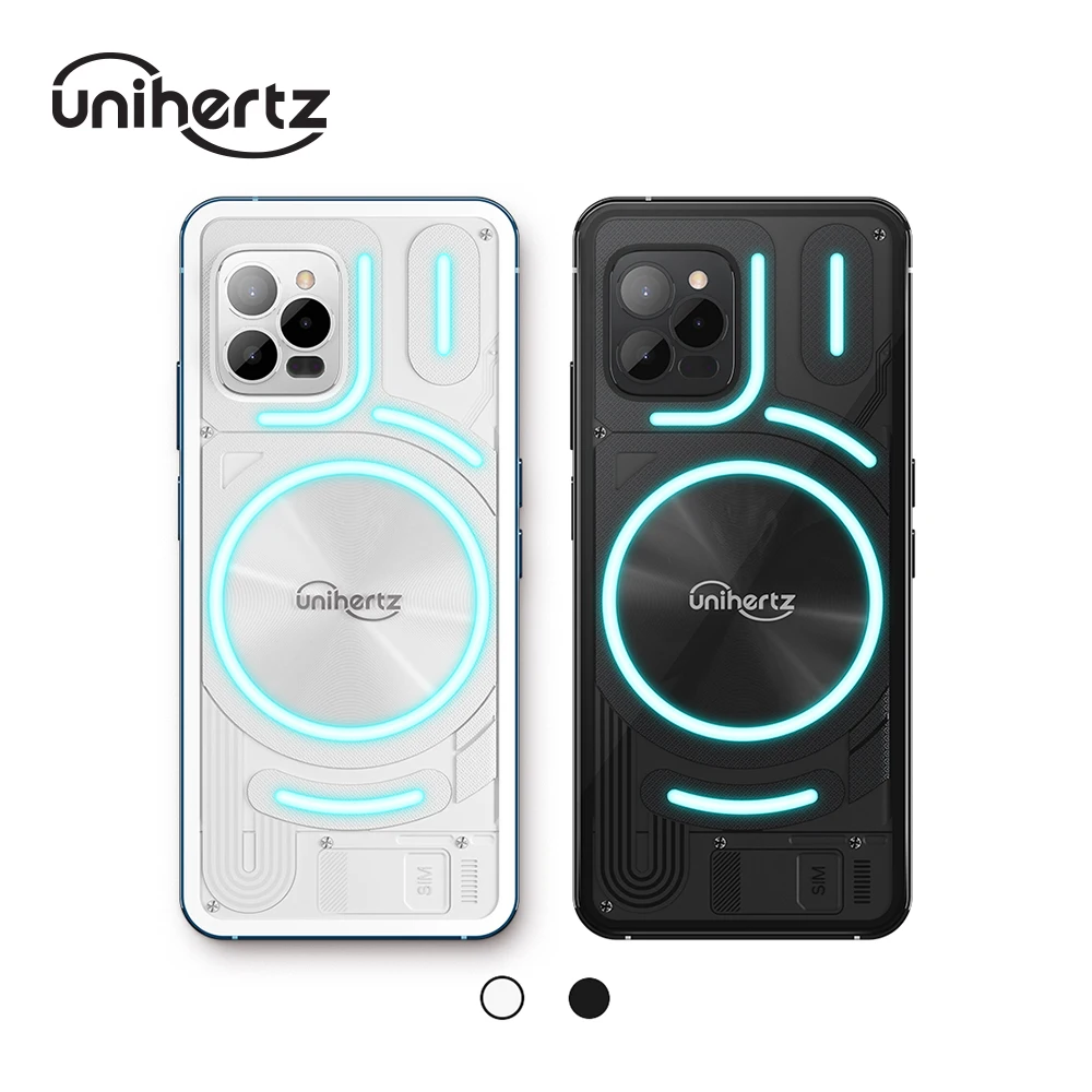 Unihertz Luna, 4G Android 12 Black and White Smartphone with Dual Nano SIM Card 108MP+32MP+20MP Night Vision Camera NFC GPS Unihertz Luna, 4G Android 12 Black and White Smartphone with Dual Nano SIM Card 108MP+32MP+20MP Night Vision Camera NFC GPS