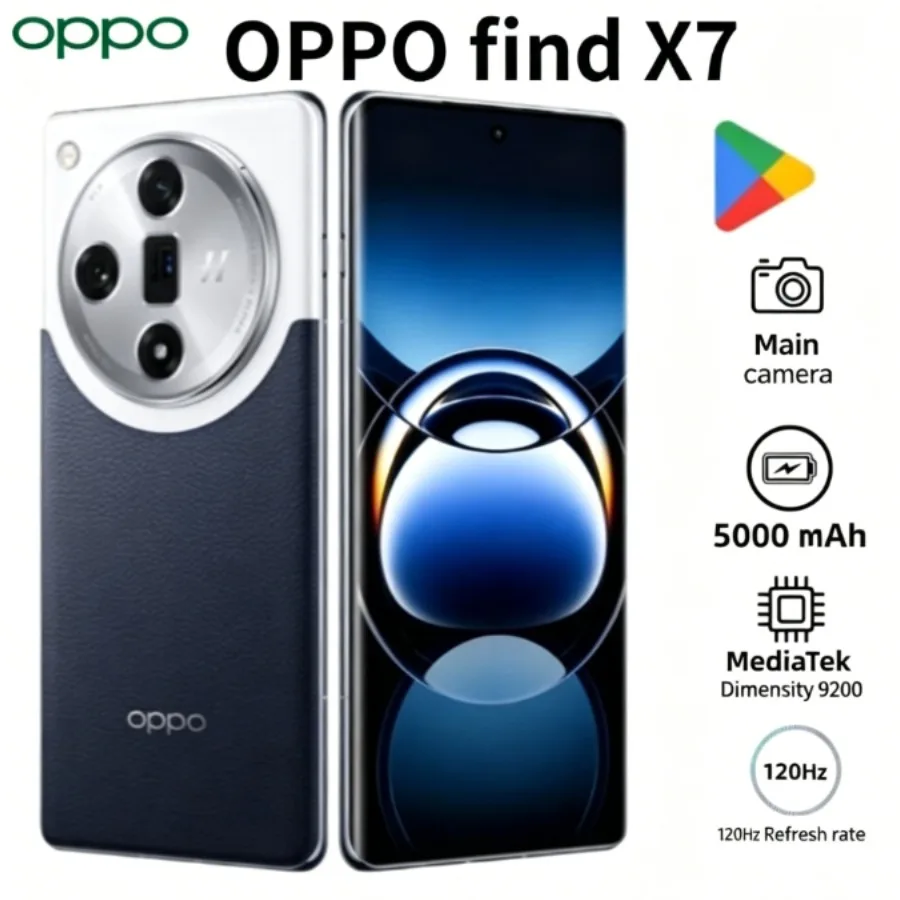 2026 new OPPO Find X7 Smartphone 2026 Latest Model Dual SIM 100W Fast Charging 8GB RAM 256GB Storage Long Battery Life