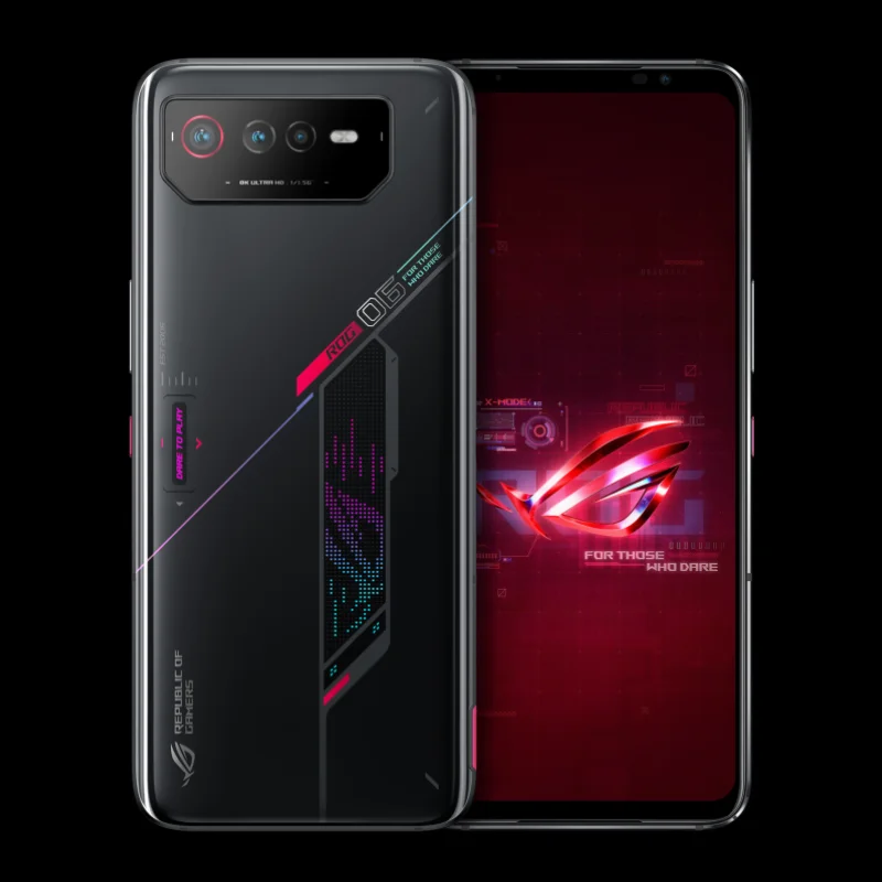 ASUS-ROG 6 Gaming Phone, Global Version, 5G, Snapdragon 8+ Gen 1, 6.78 '', 165Hz AMOLED, 65W, 6000mAh, NFC ASUS-ROG 6 Gaming Phone, Global Version, 5G, Snapdragon 8+ Gen 1, 6.78 '', 165Hz AMOLED, 65W, 6000mAh, NFC