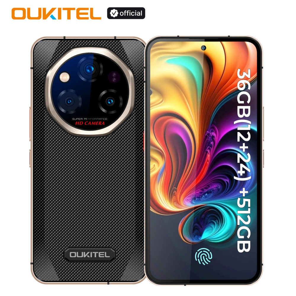 【World Premiere】OUKITEL WP210 Rugged Phone - MTK 8200, NFC, 36GB+512GB, 8800mAh 45W, 6.7", 108MP Android15 5G WIFI6 Smartphone