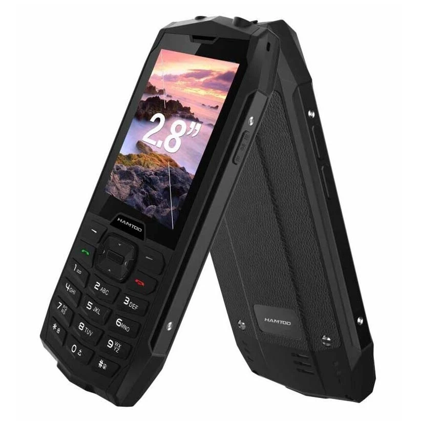 HAMTOD H3 Rugged Phone 2.8 inch HD Screen Quad-core 2000mAh Battery 0.3MP Camera 4G VoLTE HAMTOD H3 Rugged Phone 2.8 inch HD Screen Quad-core 2000mAh Battery 0.3MP Camera 4G VoLTE