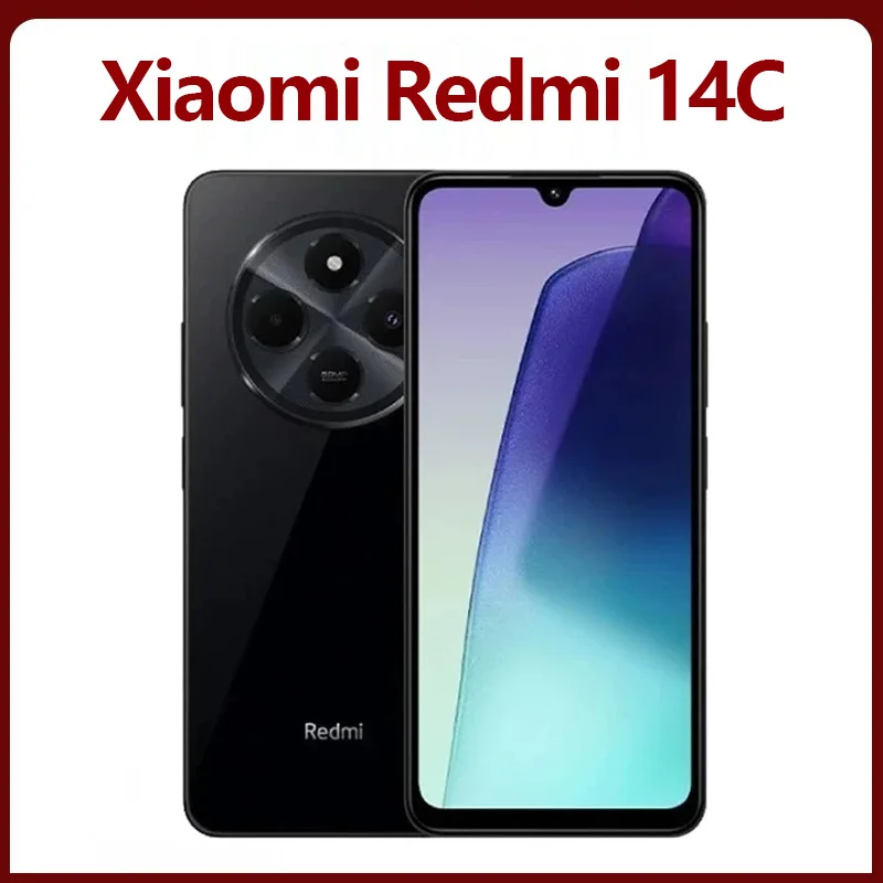 Xiaomi Redmi 14C 120Hz Display 50MP AI Dual Camera Massive 5160mAh Battery 18W Fast Charging Long battery life Global Version