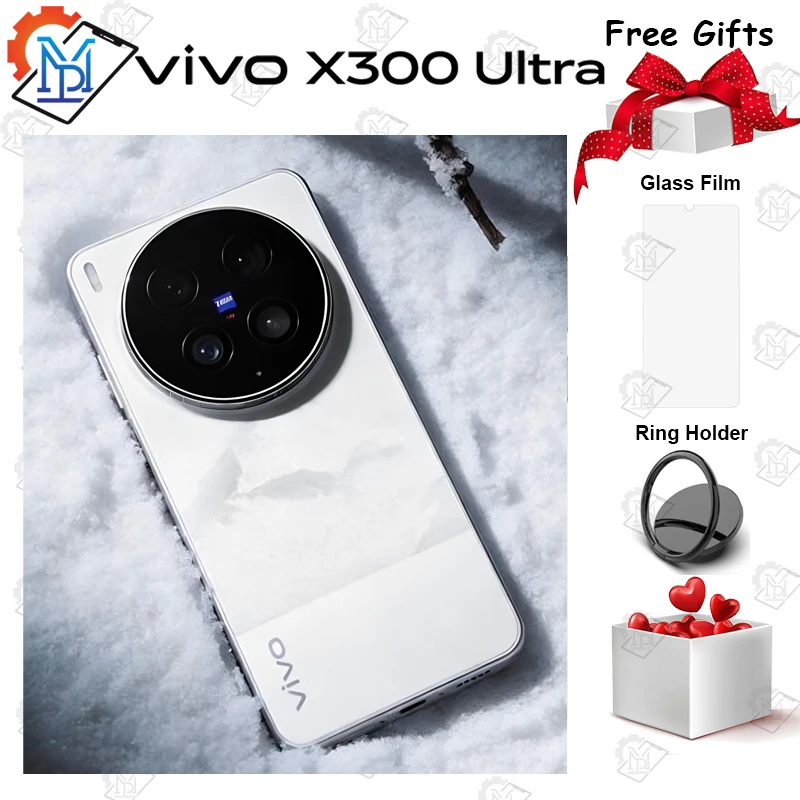 Original Vivo X300 Ultra 5G Mobile Phone 6.82" 2K 144Hz AMOLED 100W Fast Charge IP68 Waterproof ZEISS Camera Smartphone Original Vivo X300 Ultra 5G Mobile Phone 6.82" 2K 144Hz AMOLED 100W Fast Charge IP68 Waterproof ZEISS Camera Smartphone