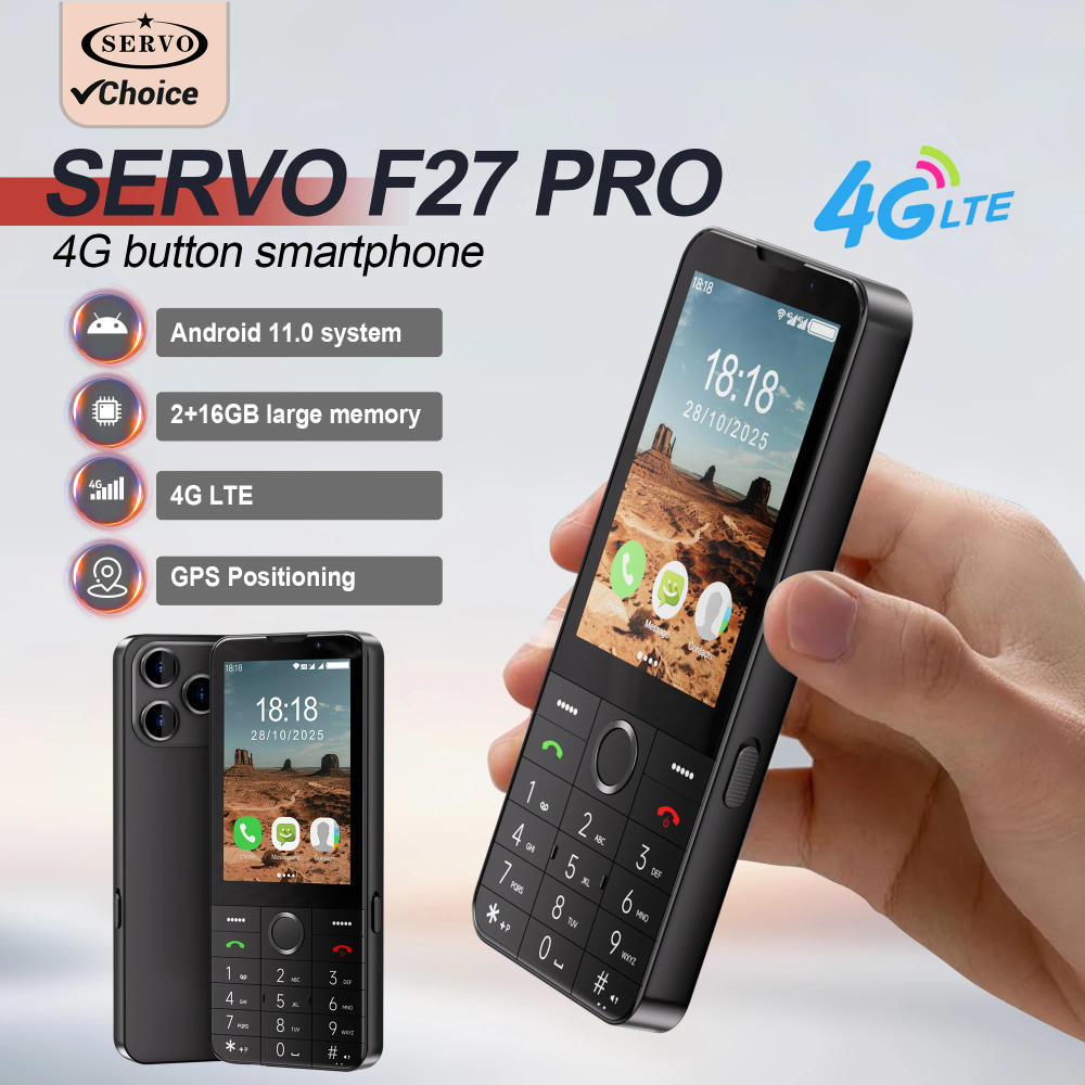 SERVO F27 PRO Smartphone 4G Cellular Android OS 3.5inch Touch Display WiFi GPS 2GB+16GB Speed Dial Keyboard Smart Mobile Phones SERVO F27 PRO Smartphone 4G Cellular Android OS 3.5inch Touch Display WiFi GPS 2GB+16GB Speed Dial Keyboard Smart Mobile Phones