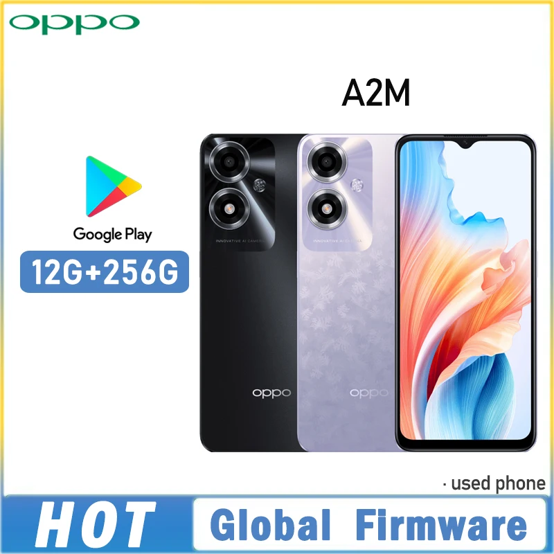 OPPO A2M 5G Smartphone Global Firmware ColorOS 13.1 6.56-inch rear camera 13MP 5000 mAh 2A Dimensity 6020 used phone