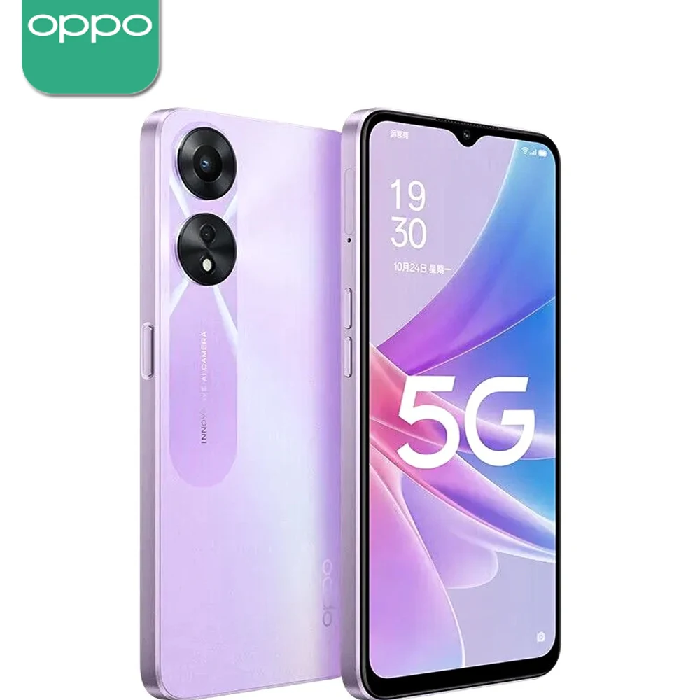 OPPO A58 Original 5G mobile phone/dual sim dual standby 6.56-inch 8GB+256GB/5000mAh long battery life mobile phone