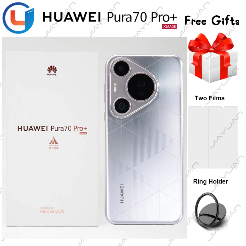 Origianl Huawei Pura 70 Pro+ Plus 5G Mobile Phone 6.8" Screen Kirin 9010 Octa Core HarmonyOS 4.2 Battery NFC Smartphone