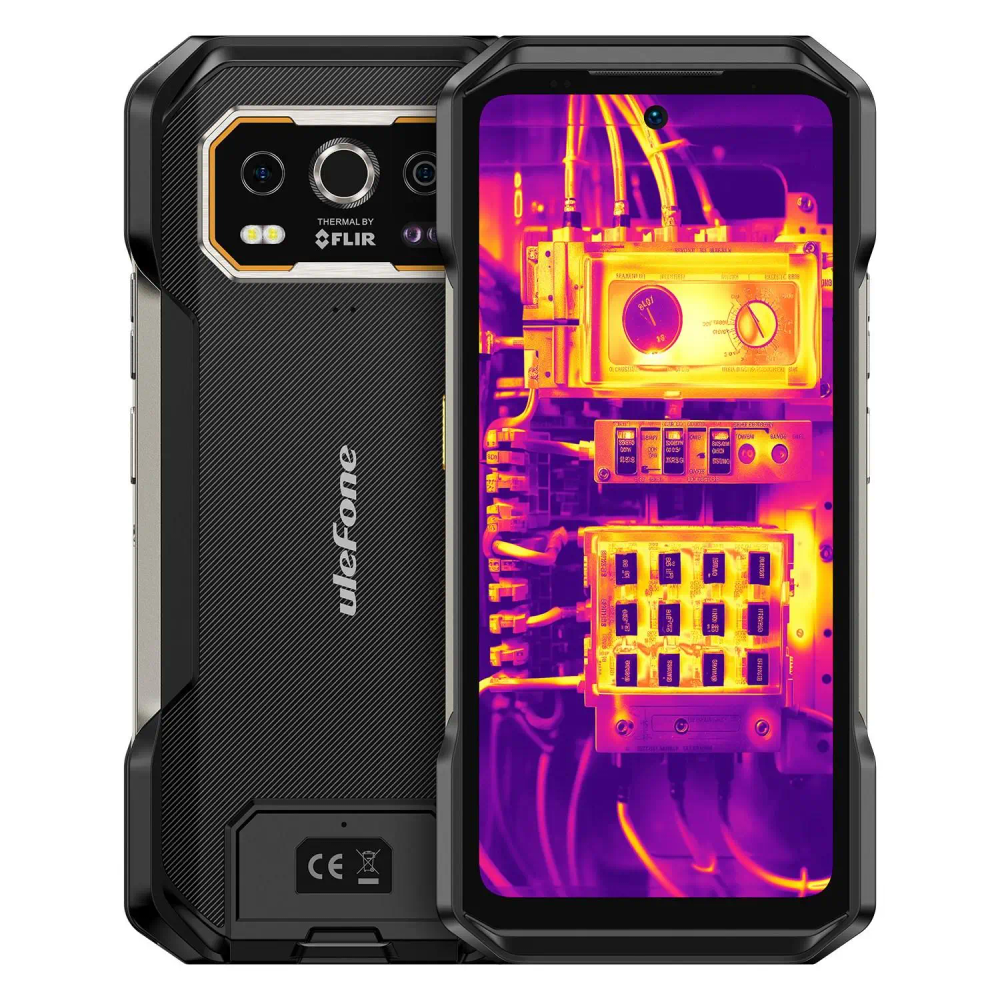 Ulefone Armor 27T Pro+ Rugged Smarphone 5G Thermal Imaging 6.78'' 120Hz 10600mAh 33W 12GB+256GB 64MP Night Vision Android 15 NFC