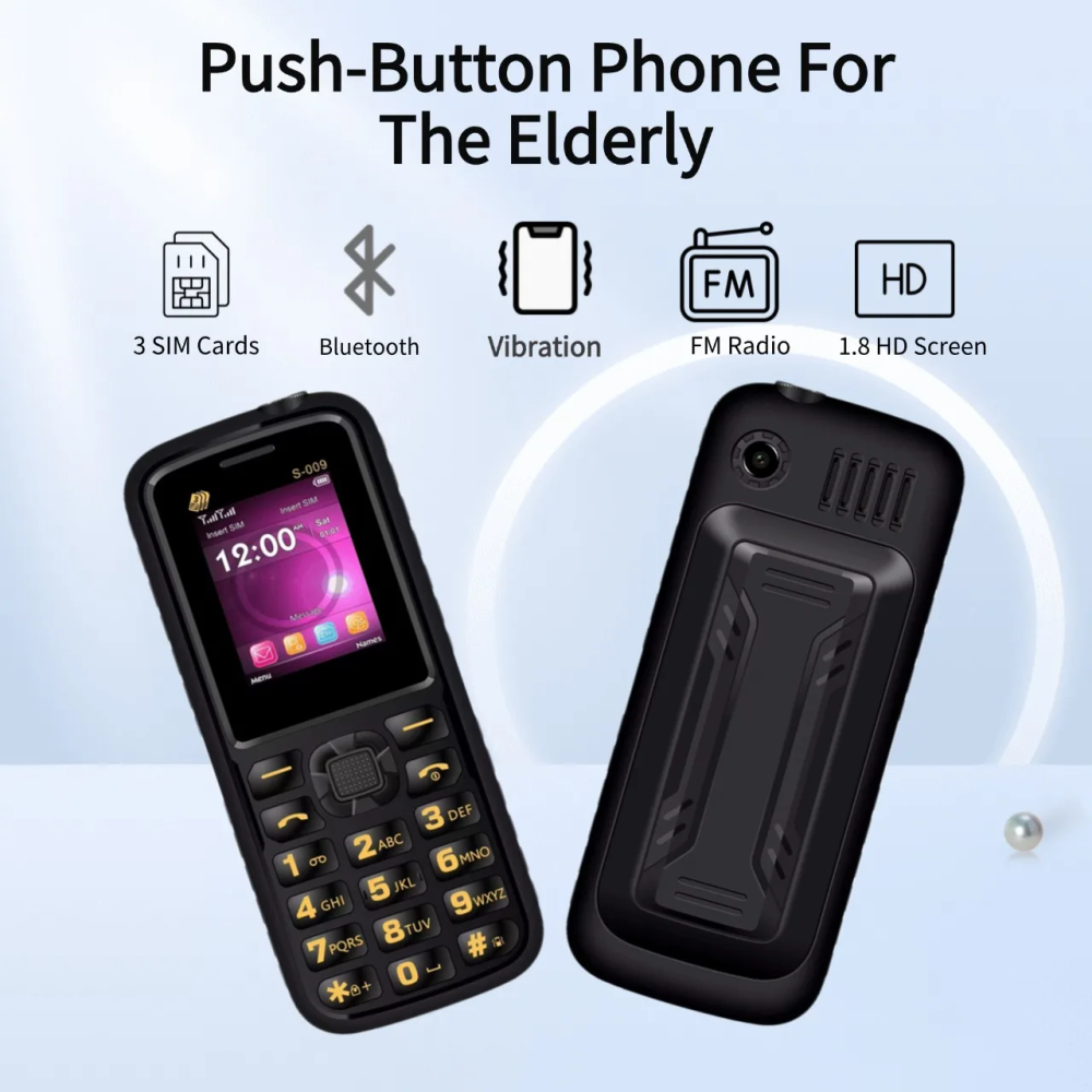 Mafam S009 2G Classic feature Phone Affordable 1.8" Display Triple SIM Basic Mobile with strong Signal Speed Dial Torch Durable Mafam S009 2G Classic feature Phone Affordable 1.8" Display Triple SIM Basic Mobile with strong Signal Speed Dial Torch Durable