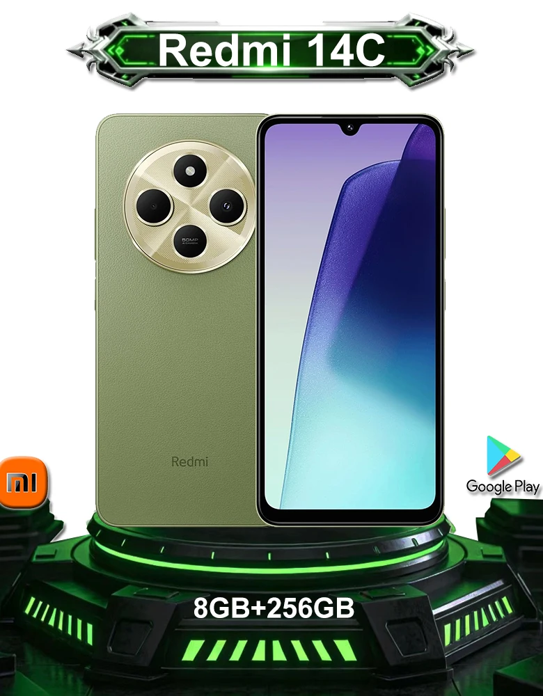 XIAOMI Redmi 14C 4G [EU/US/UK specifications] Fashion smart phone 8GB+256GB 5160mAh Type-C