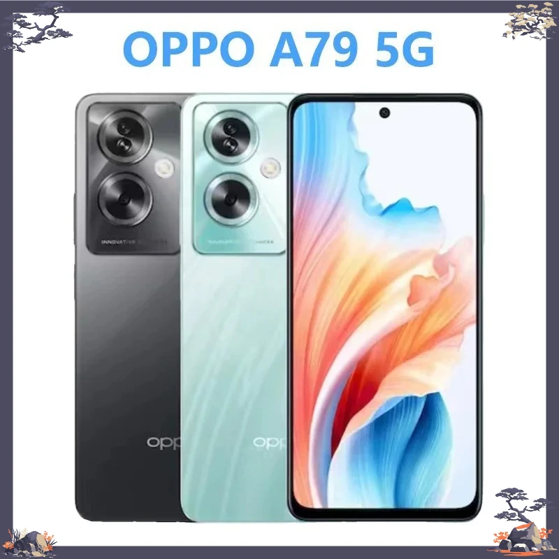 OPPO A79 Dual-SIM 5G Mobile Phone 16-megapixel Main Camera 90Hz Display 6-inch Android Smartphone Global Version Mobile Phones