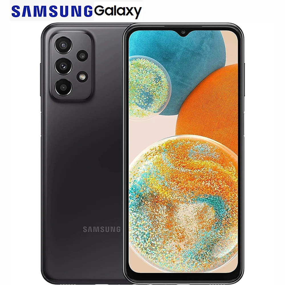 Refurbished Samsung Galaxy A23 Smart Android Phone Global Edition 2SIM 6.6-inch 1080x2408 90Hz 50MP Samsung Smartphone 5000mAh Refurbished Samsung Galaxy A23 Smart Android Phone Global Edition 2SIM 6.6-inch 1080x2408 90Hz 50MP Samsung Smartphone 5000mAh