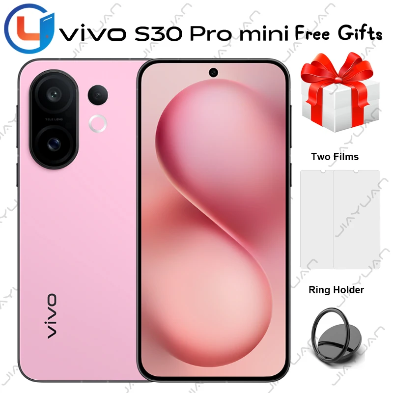 2025 Original Vivo S30 Pro Mini 5G Mobile Phone 6.31" AMOLED Display Dimensity 9300+ Carmera 50MP Battery 6500mAh Smartphone