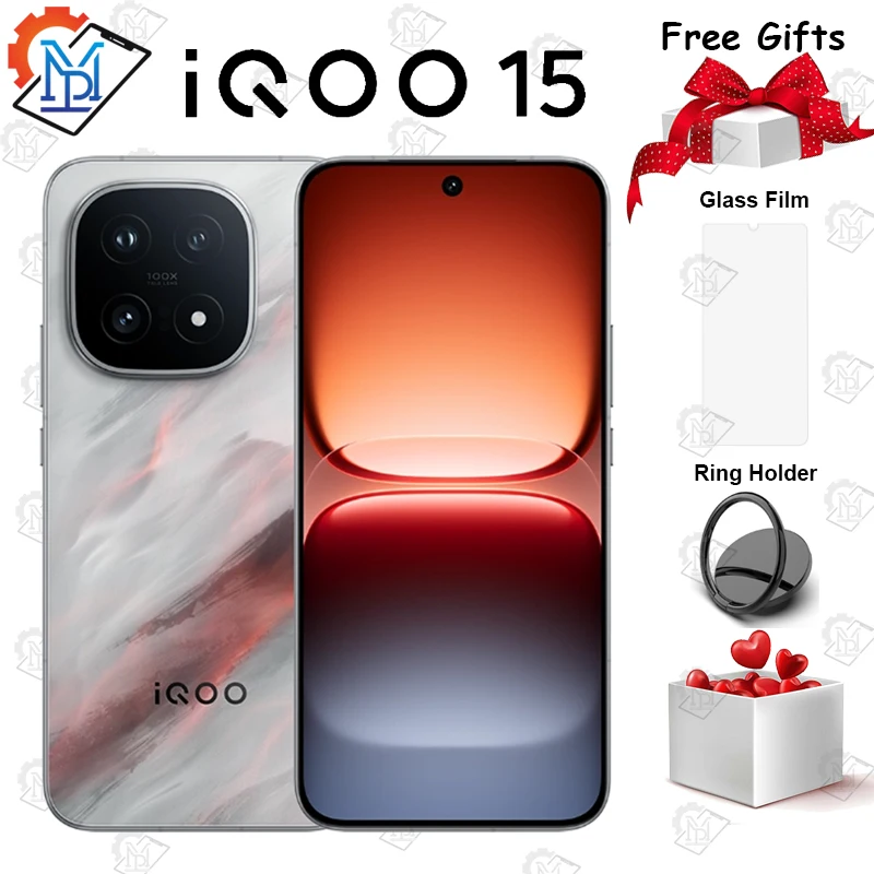 New Original VIVO IQOO 15 5G Mobile Phone 6.85"144Hz Display Snapdragon 8 Elite Gen 5 Camera 50MP Battery 7000mAh Smartphone