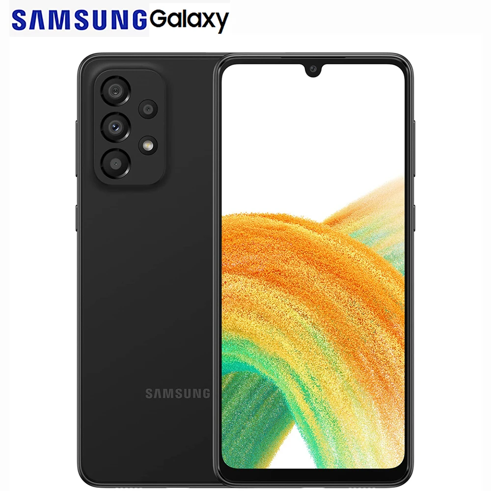 Samsung Galaxy A33 5G Smart Android Phone A336B Global Edition 2SIM 6.4-inch AMOLED 90Hz 5000mAh 25W 48MP Original Unlocking