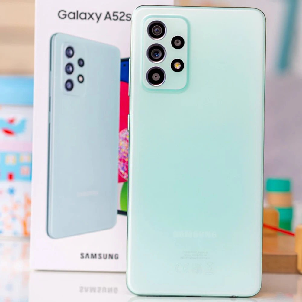 Samsung Galaxy A52S 5G Smart Android Phone 6.5-inch US Version Samsung Phone 64MP Four Camera NFC 4500mAh 25W 6GB+128GBUnlocking
