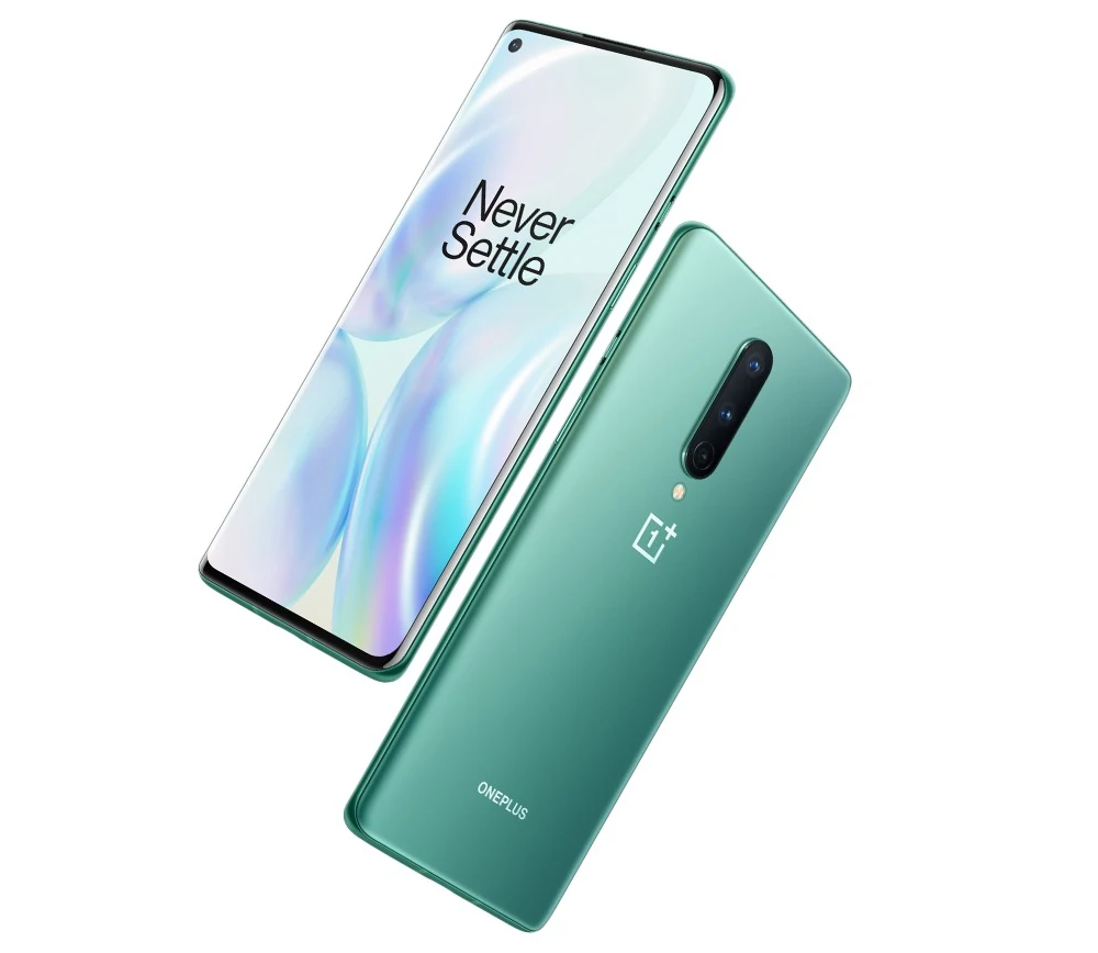 Original Global ROM New OnePlus 8 5G phone 8GB 128GB Snapdragon 865 6.55" 90Hz Fluid Display 48MP Triple NFC 4300mAh telephone
