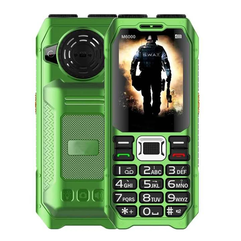M6000 Rugged Power Bank Mobile Phone 4800mAh GSM 2G Network 4 SIM Magic Voice MP3 2.4'' Display Big Keyboard for Outdoor Use M6000 Rugged Power Bank Mobile Phone 4800mAh GSM 2G Network 4 SIM Magic Voice MP3 2.4'' Display Big Keyboard for Outdoor Use