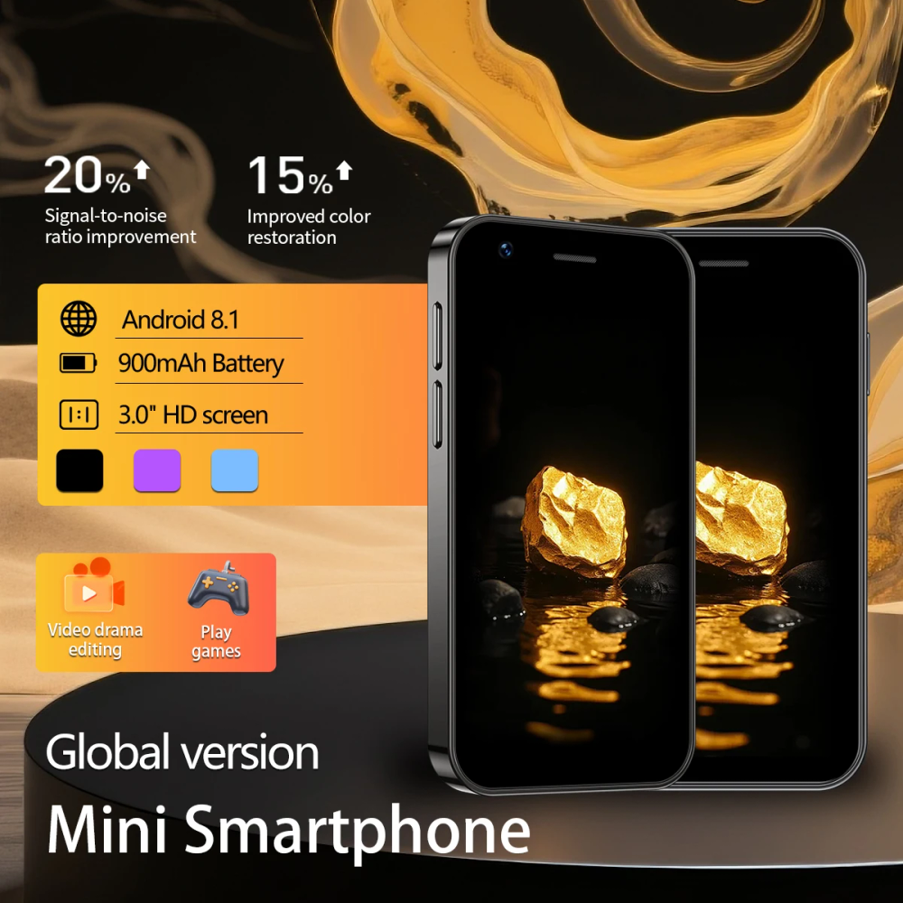 3-inch mini smartphone with 3G network 2+16GB, suitable for students, backup phone for internet addiction 3-inch mini smartphone with 3G network 2+16GB, suitable for students, backup phone for internet addiction