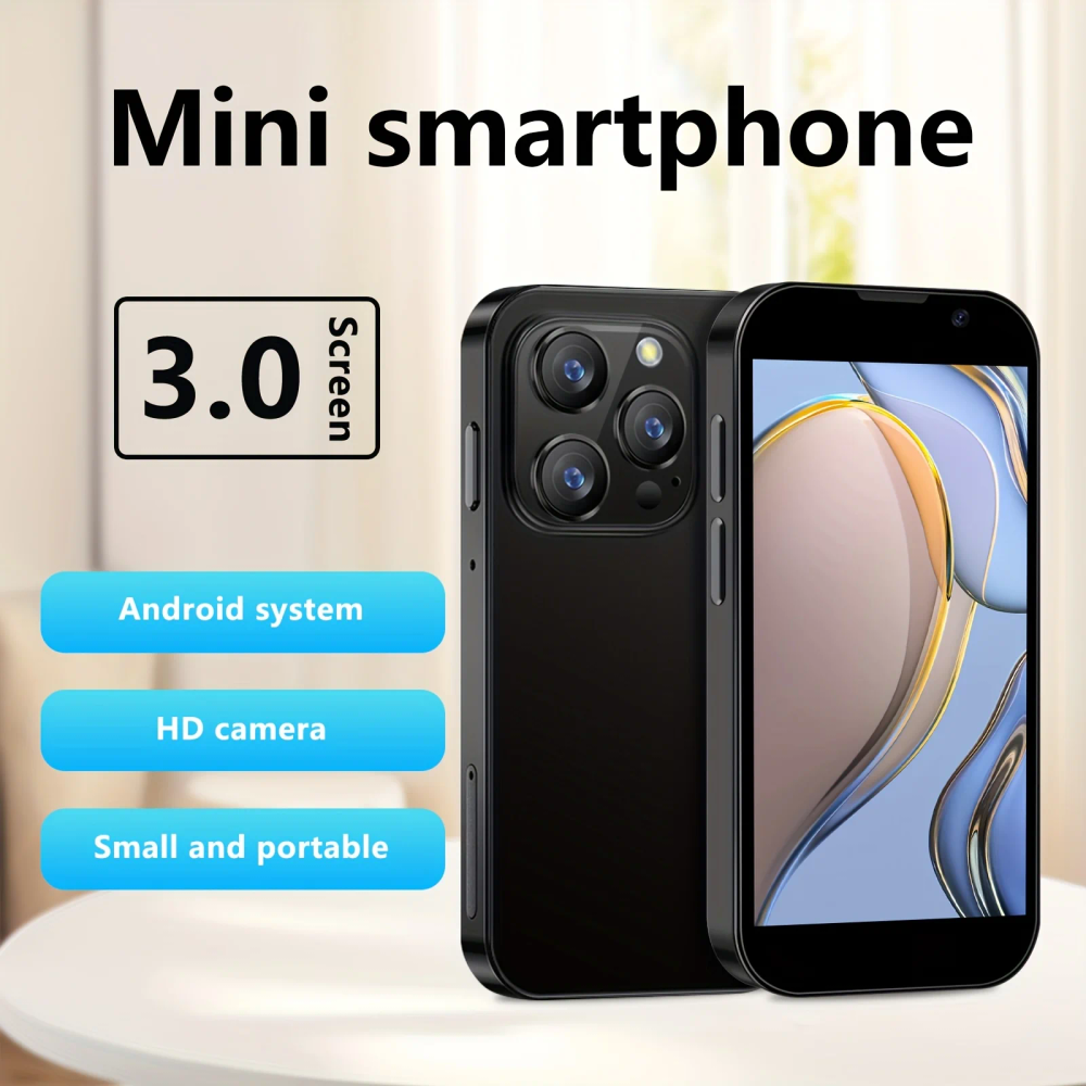 ONEMYTH XS15 3.0-inch Mini Smartphone 2GB RAM 16GB ROM Dual SIM Dual Standby 3G Mobile Phone Google Play Store ONEMYTH XS15 3.0-inch Mini Smartphone 2GB RAM 16GB ROM Dual SIM Dual Standby 3G Mobile Phone Google Play Store