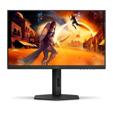 Monitor Gamer AOC 24", Full HD, 180Hz, 0.5ms, IPS, DisplayPort e HDMI, Altura Ajustável, Preto - 24G4/P Monitor Gamer AOC 24", Full HD, 180Hz, 0.5ms, IPS, DisplayPort e HDMI, Altura Ajustável, Preto - 24G4/P
