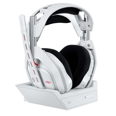 Headset Gamer Sem Fio Astro Gaming A50 LIGHTSPEED + Base Station (Gen 5) Com Tecnologia PLAYSYNC AUDIO, Bluetooth, Branco - 939-002229 Headset Gamer Sem Fio Astro Gaming A50 LIGHTSPEED + Base Station (Gen 5) Com Tecnologia PLAYSYNC AUDIO, Bluetooth, Branco - 939-002229