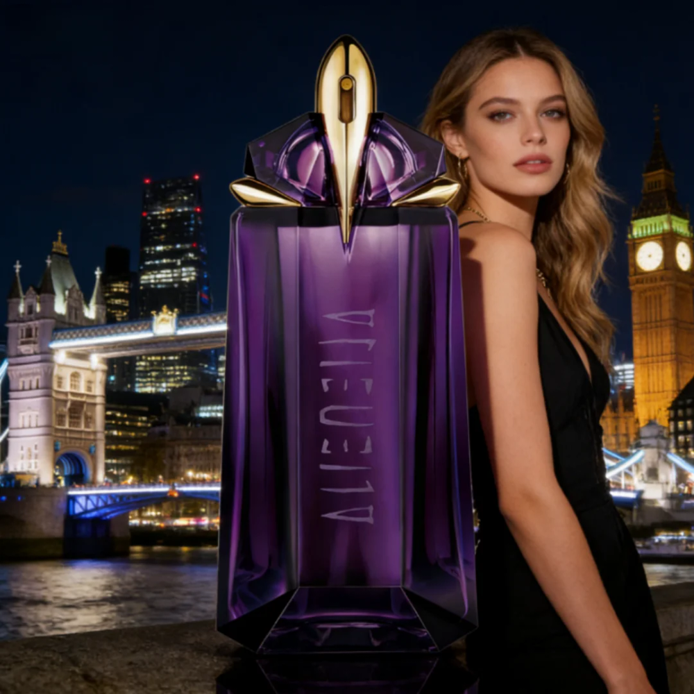 Thierry Mugler Alien Unisex Concentrated Perfume Fresh and Classic 90ml vanilla, floral, amber, musk long-lasting perfume Thierry Mugler Alien Unisex Concentrated Perfume Fresh and Classic 90ml vanilla, floral, amber, musk long-lasting perfume
