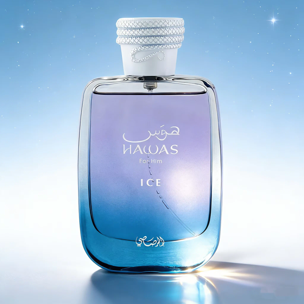 Premium Hawas Ice Eau de Parfum for Men, Long-Lasting Fresh Aromatic Citrus Masculine Fragrance, 100ml Premium Hawas Ice Eau de Parfum for Men, Long-Lasting Fresh Aromatic Citrus Masculine Fragrance, 100ml