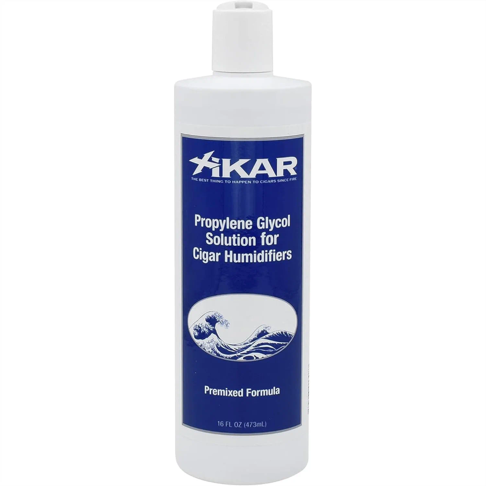 Cigar Humidor Solution - Pre-Mixed Propylene Glycol for 70% Relative Humidity, Consistent Humidity Control, 16 Fl Oz Cigar Humidor Solution - Pre-Mixed Propylene Glycol for 70% Relative Humidity, Consistent Humidity Control, 16 Fl Oz