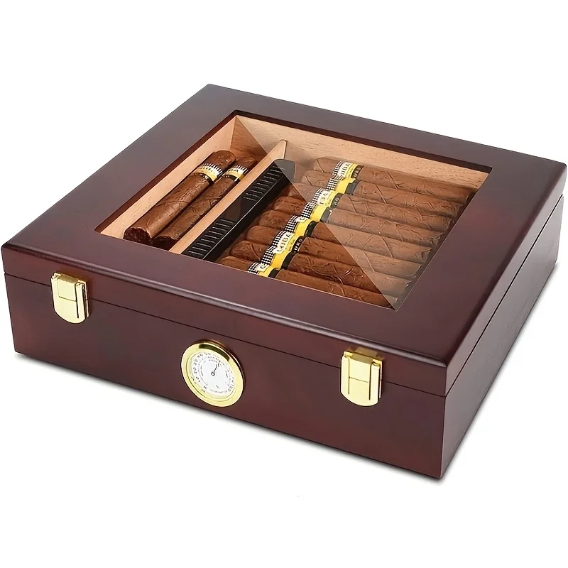 Retro Cedar Wood Cigar Box Cigar Humidor Portable Cigar Case Cigar Storage Box Cigar Tube Retro Cedar Wood Cigar Box Cigar Humidor Portable Cigar Case Cigar Storage Box Cigar Tube