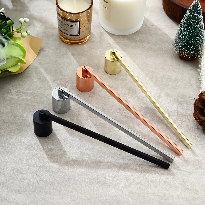 50pcs Round Shape Stainless Steel Metal Candle Desk Oil Lamp Cutter Flame Snuffer Wick Trimmer Put Out Fire On Bell Dipper 50pcs Round Shape Stainless Steel Metal Candle Desk Oil Lamp Cutter Flame Snuffer Wick Trimmer Put Out Fire On Bell Dipper