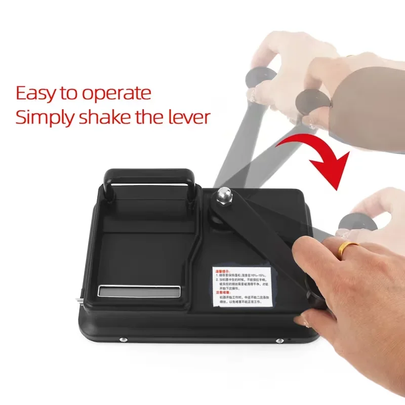 New Black 5.5/6.5/8mm tube double rail cigarette rolling machine aluminum alloy smoking tools hand cigarette rolling machine New Black 5.5/6.5/8mm tube double rail cigarette rolling machine aluminum alloy smoking tools hand cigarette rolling machine