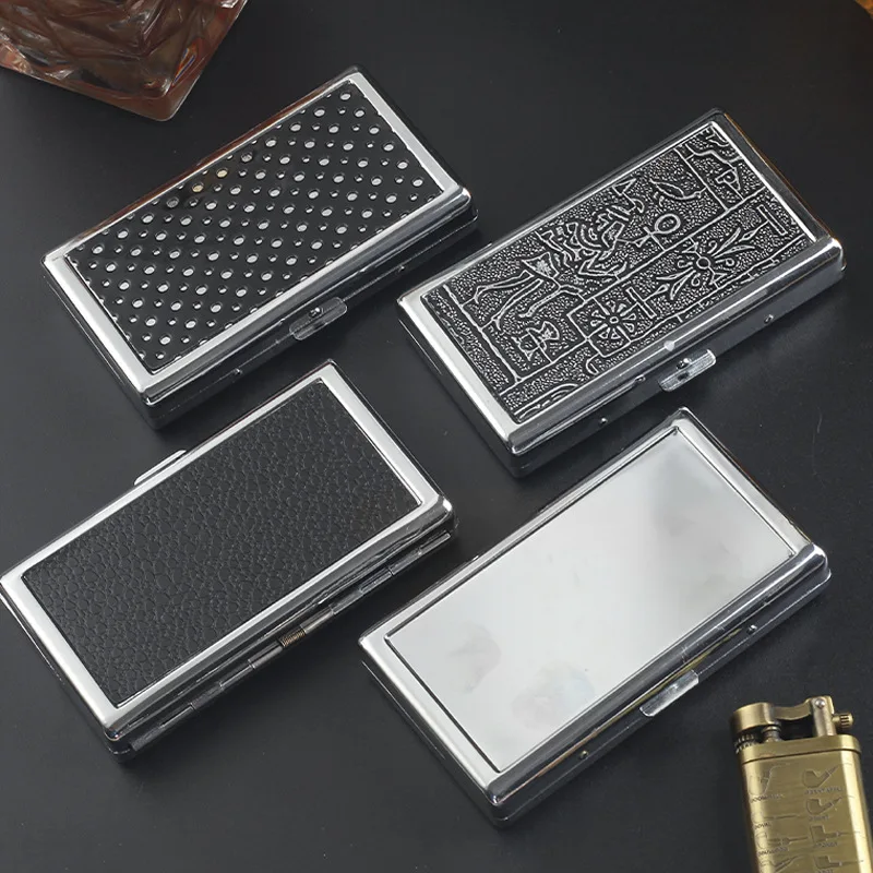 Coarse Medium Fine Three Use Creative Cigarette case Portable Metal Anti Pressure Cigarette Box Personalized men Smoking Tool Coarse Medium Fine Three Use Creative Cigarette case Portable Metal Anti Pressure Cigarette Box Personalized men Smoking Tool