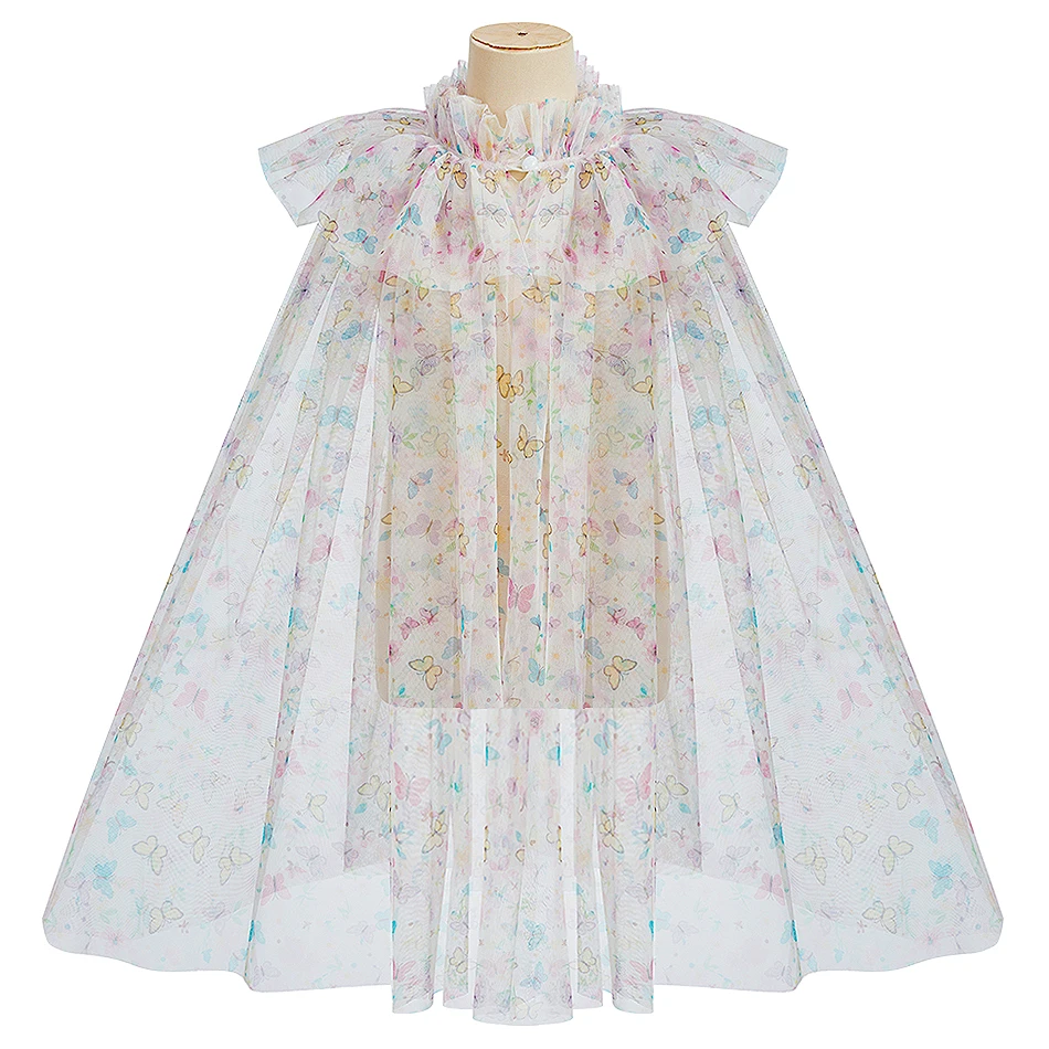Summer New Fancy Butterfly Cartoon Cape 2026 Halloween Toddler Girls Princess Cloak Child Christmas Party Dress Up Accessories Summer New Fancy Butterfly Cartoon Cape 2026 Halloween Toddler Girls Princess Cloak Child Christmas Party Dress Up Accessories