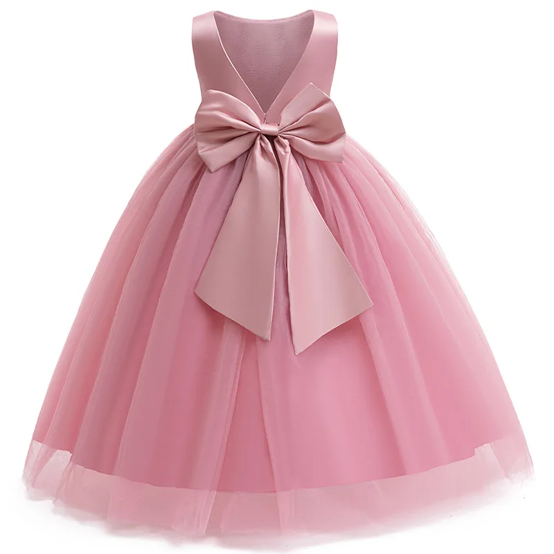 New Luxury Wedding Flower Girl Dress Suitable for Girls Aged 8-12 Dresses V-neck Long sheer Party Costume Carnival Costume New Luxury Wedding Flower Girl Dress Suitable for Girls Aged 8-12 Dresses V-neck Long sheer Party Costume Carnival Costume
