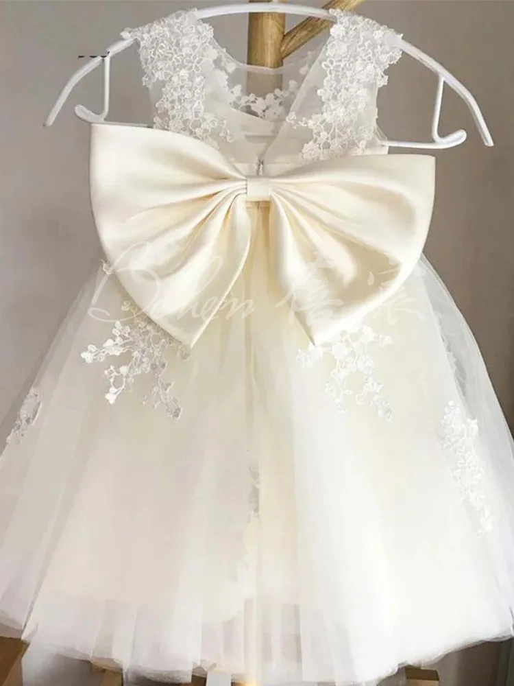 Children's Princess Dress2025New Puffy Tulle Girls' Bowknot Little Host Evening Performance Costume Wholesale Children's Princess Dress2025New Puffy Tulle Girls' Bowknot Little Host Evening Performance Costume Wholesale