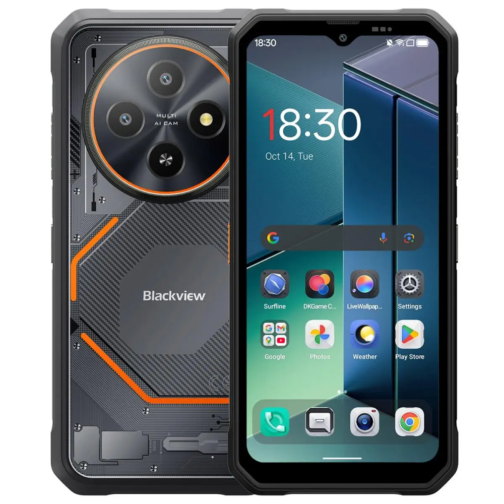 Blackview FORT 2 Smartphone 6.56'' Display 5000mAh Battery 8GB+128GB / 256GB 16MP Camera 4G Android 15 NFC Cell Phone Blackview FORT 2 Smartphone 6.56'' Display 5000mAh Battery 8GB+128GB / 256GB 16MP Camera 4G Android 15 NFC Cell Phone