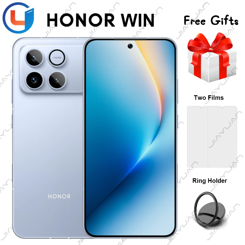 New Arrival Original HONOR WIN 5G Mobile Phoone 6.83" AMOLED 185Hz Display Snapdragon 8 Elite Gen 5 Battery 10000mAh Smartphone