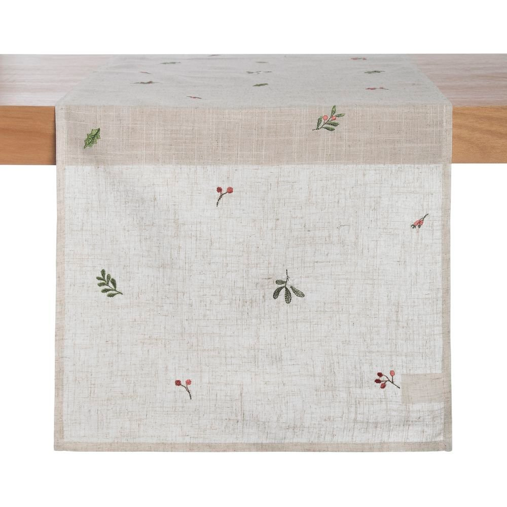 Caminho de Mesa Home Style Botanic 150 cm x 45 cm Caminho de Mesa Home Style Botanic 150 cm x 45 cm