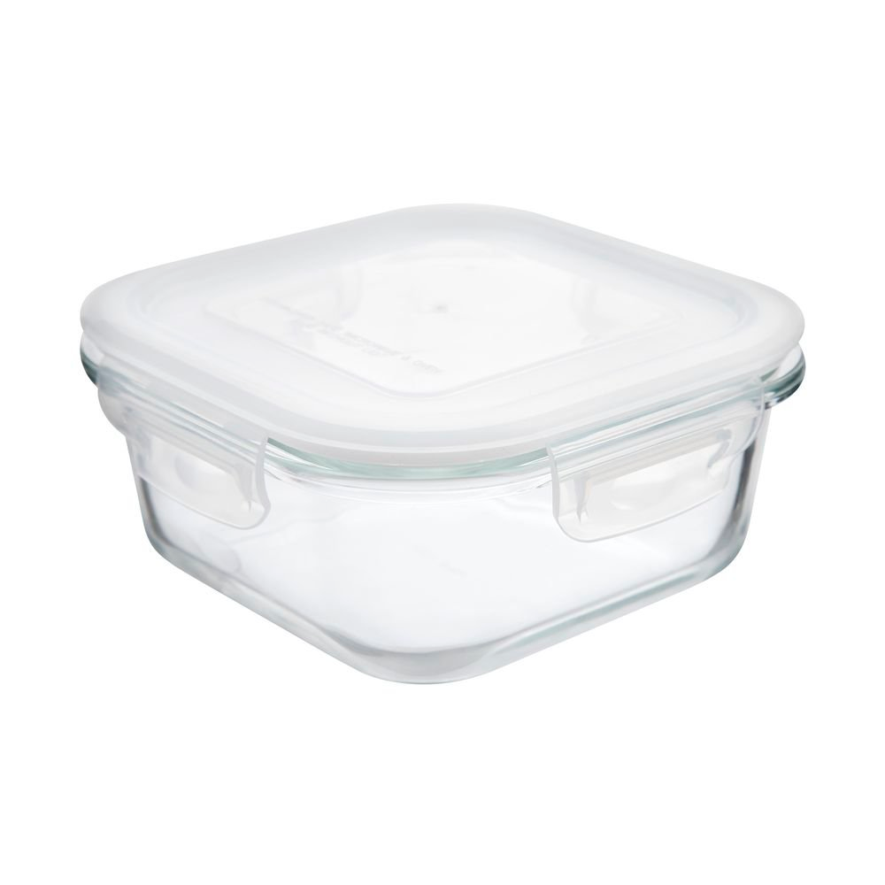 Pote Hermético Home Style Vetro 13 cm x 13 cm Pote Hermético Home Style Vetro 13 cm x 13 cm