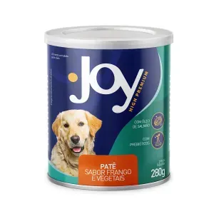 Ração Úmida Joy Patê para Cães Adultos Frango e Vegetais - 280 g Ração Úmida Joy Patê para Cães Adultos Frango e Vegetais - 280 g