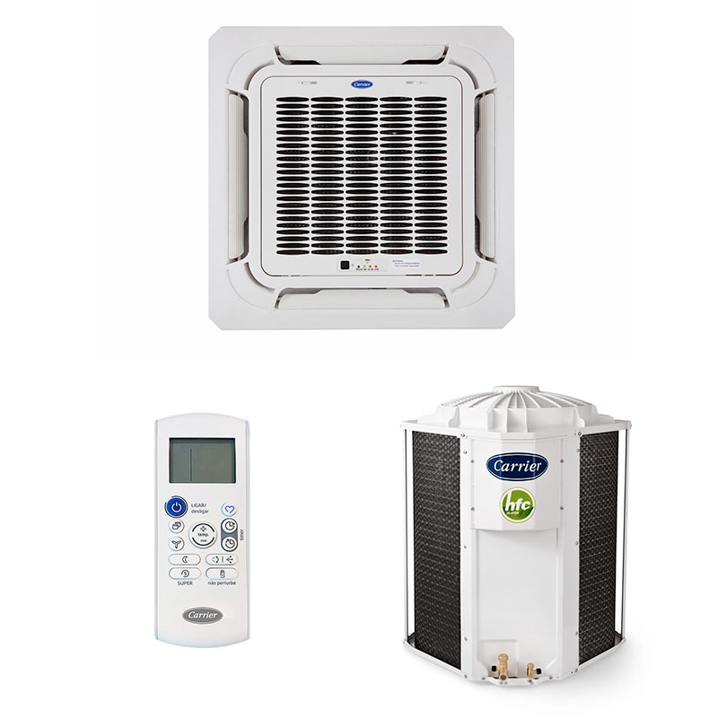 Ar Condicionado Split Cassete On/off Carrier 17000 Btus Quente/frio 220V Monofasico 40KWQU18C5