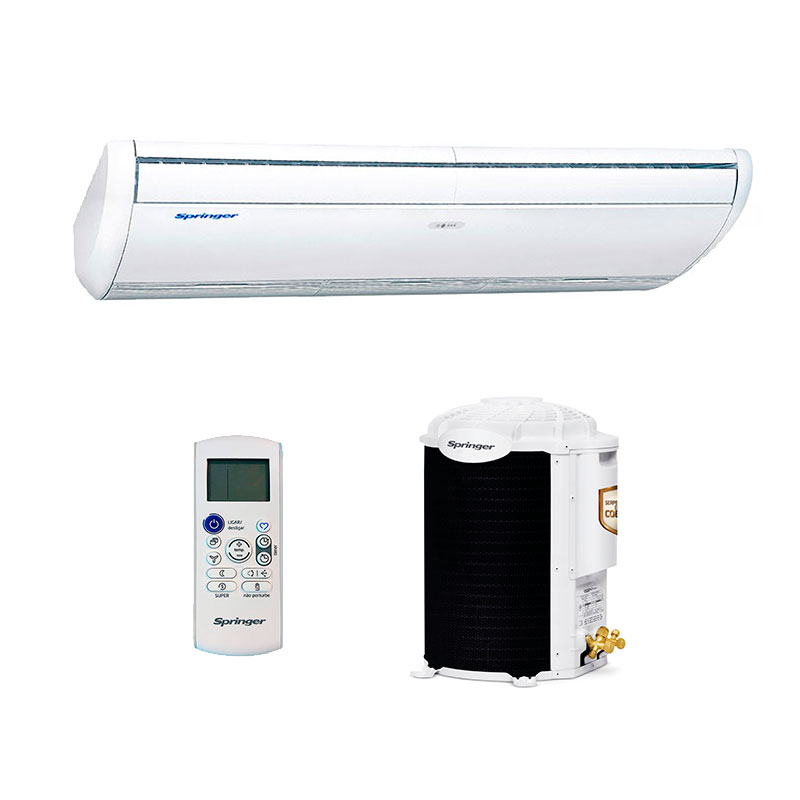 Ar Condicionado Split Piso Teto On/off Springer 24000 Btus Frio 220V Monofasico 42XQW24S5 Ar Condicionado Split Piso Teto On/off Springer 24000 Btus Frio 220V Monofasico 42XQW24S5